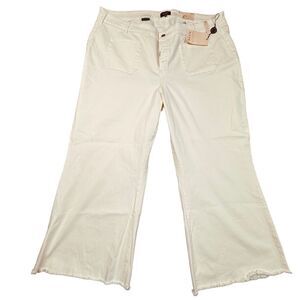 NYDJ BRAND NEW NWT Pants Women's Size 22W Button fly Wide‎ leg